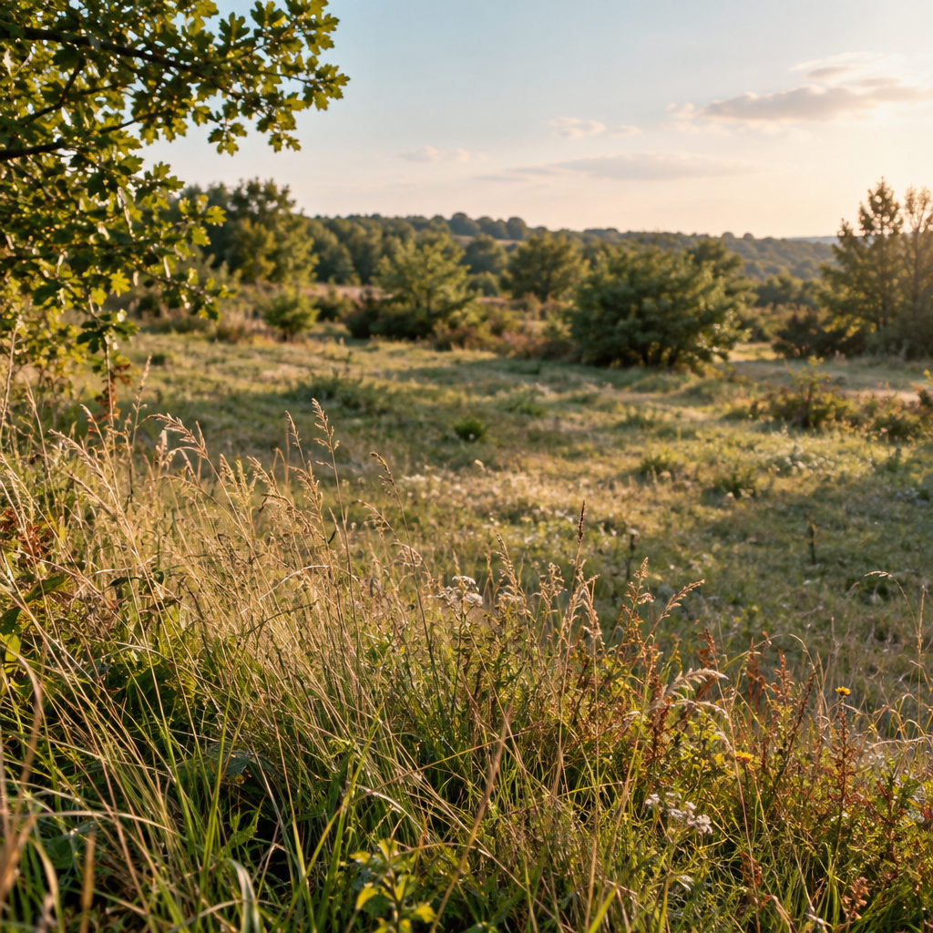 Illustration générée d’une ambiance de terrain, sans représentation du bien proposé.