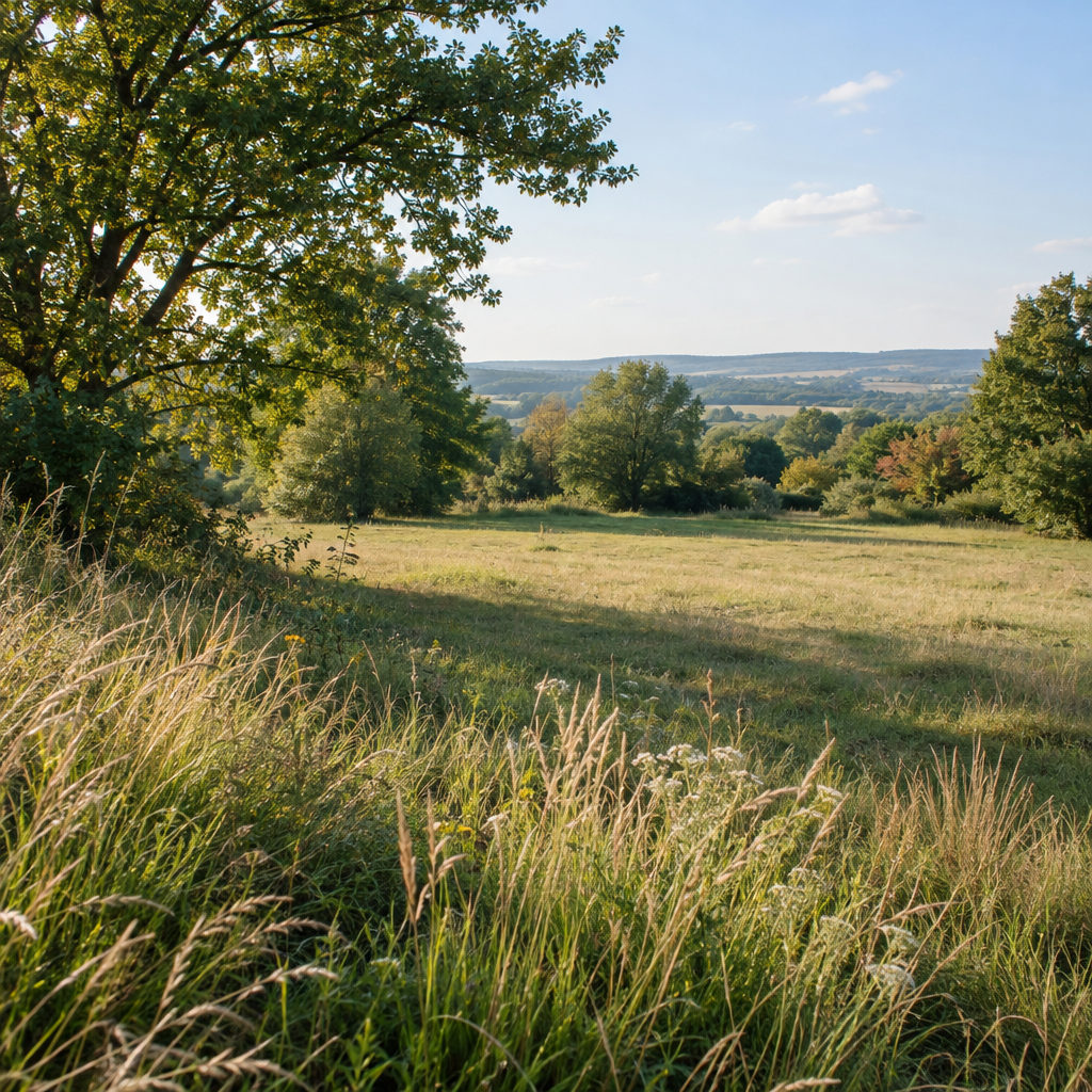 Illustration générée d’une ambiance de terrain, sans représentation du bien proposé.
