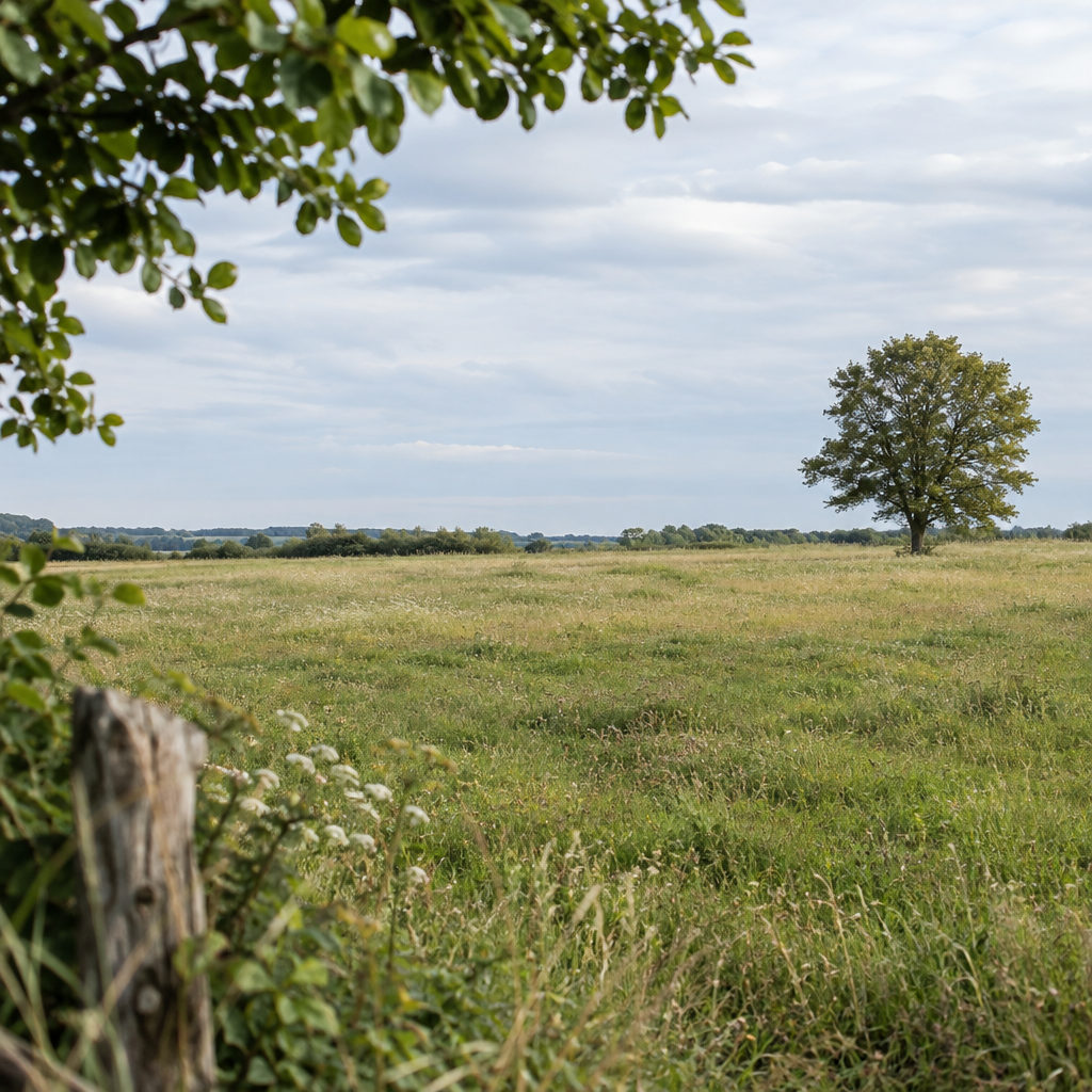Illustration générée d’une ambiance de terrain, sans représentation du bien proposé.